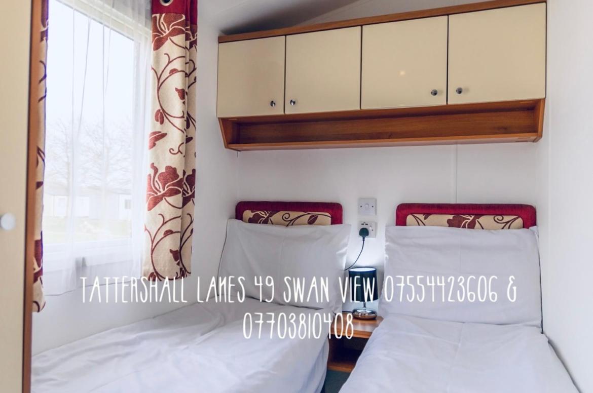 Swan View Retreats # Hottub # Egg Chair # Bbq & Bikes Included 8 Berth Tattershall Dış mekan fotoğraf