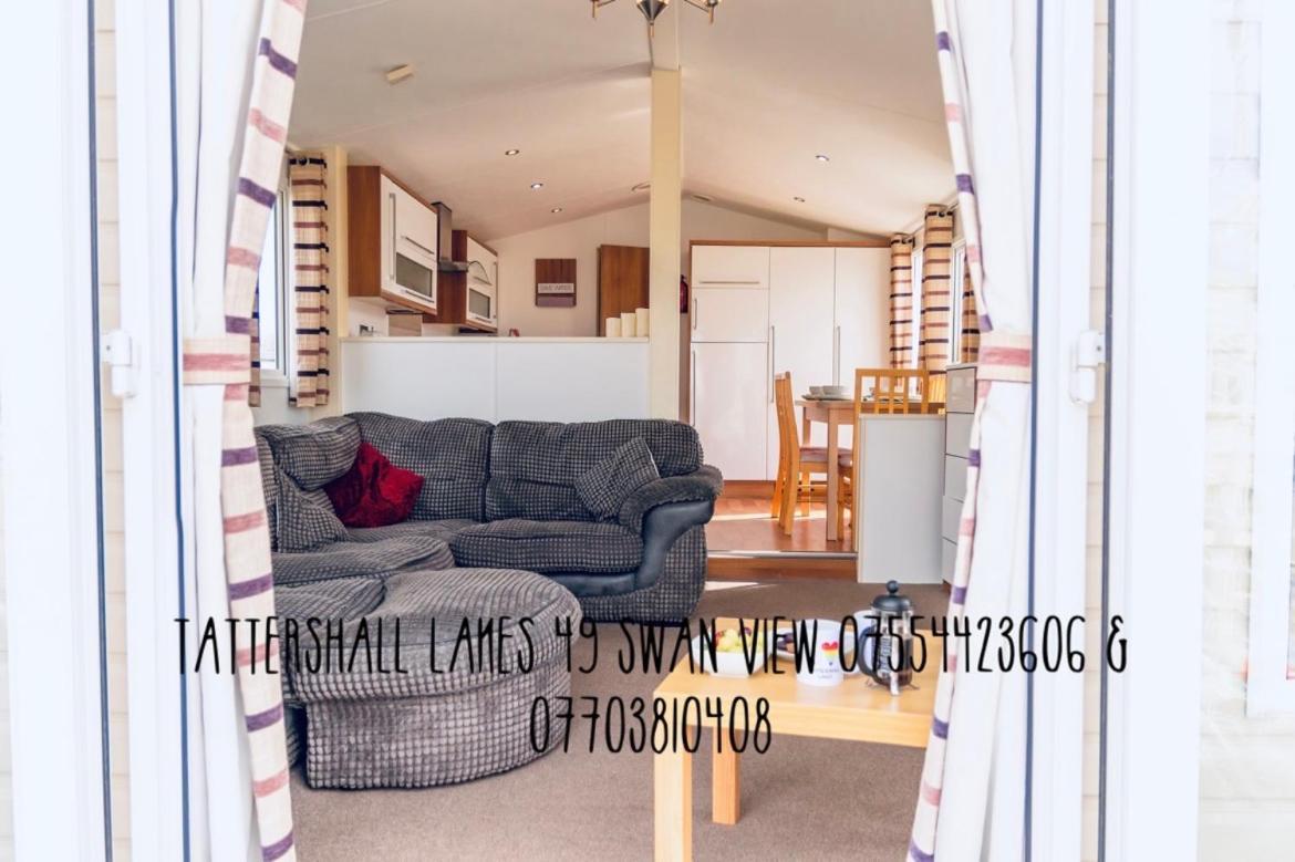 Swan View Retreats # Hottub # Egg Chair # Bbq & Bikes Included 8 Berth Tattershall Dış mekan fotoğraf